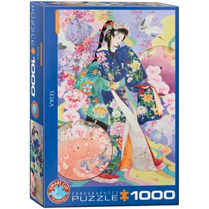 Eurographics (6000-0983) - Haruyo Morita: "Seika Umbrella" - 1000 pieces puzzle