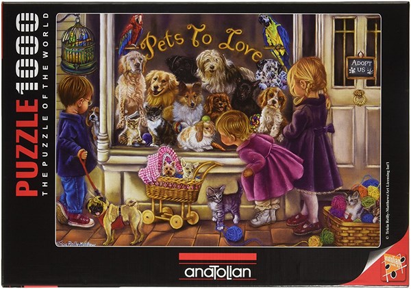 Anatolian (3186) - Tricia Reilly-Matthews: "Pets to Love" - 1000 pieces puzzle