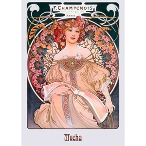 Piatnik (536045) - Alphonse Mucha: "Dreams" - 1000 pieces puzzle