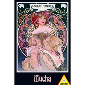 Piatnik (536045) - Alphonse Mucha: "Dreams" - 1000 pieces puzzle