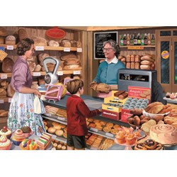 Falcon (11123) - "Mrs. Crompton's Bakery" - 1000 pieces puzzle