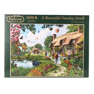 Jumbo (11029) - Steve Crisp: "A Beautiful Sunday Stroll" - 1000 pieces puzzle