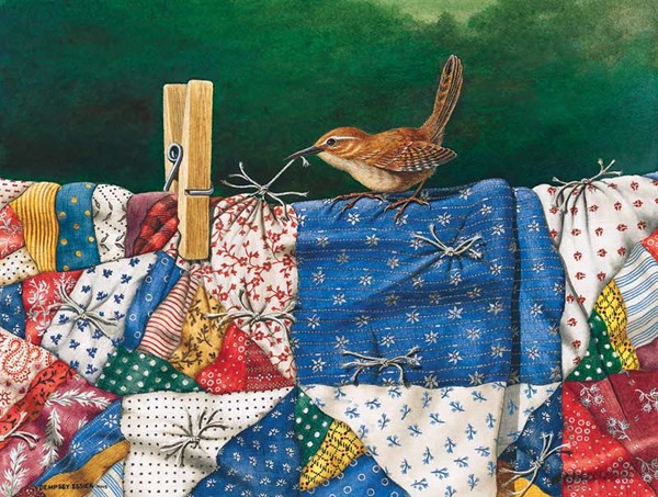 SunsOut (69624) - Dempsey Essick: "Loose Ends" - 300 pieces puzzle