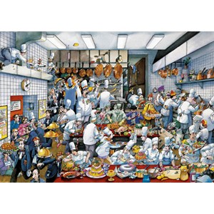 Heye (29130) - Robert Blanchon: "Bon Appetit" - 1500 pieces puzzle