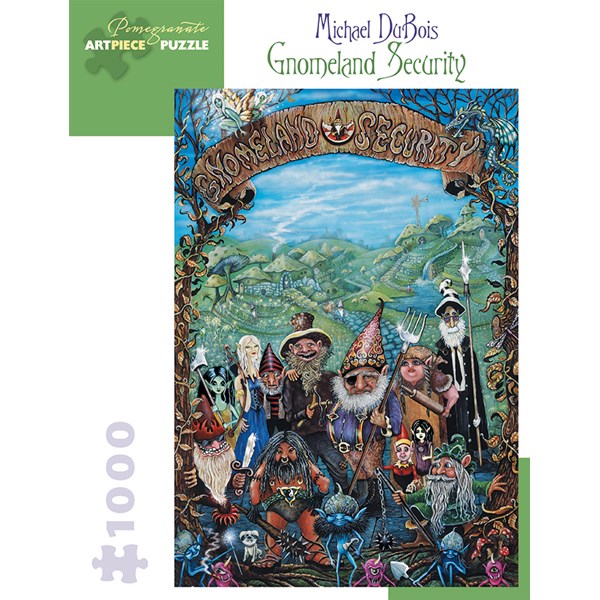 Pomegranate (AA923) - Michael DuBois: "Gnomeland Security" - 1000 pieces puzzle