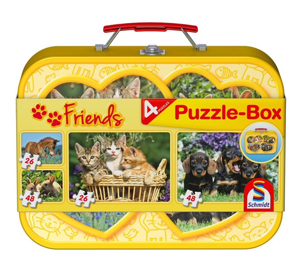 Schmidt Spiele (56499) - "Animals" - 26 48 pieces puzzle