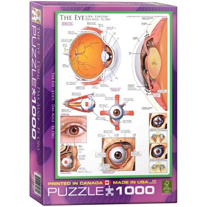 Eurographics (6000-0260) - "The Eye" - 1000 pieces puzzle