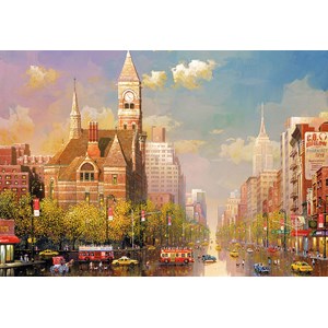 Educa (16783) - Alexander Chen: "New York Afternoon" - 6000 pieces puzzle