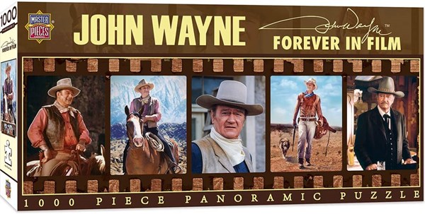 MasterPieces (71446) - "John Wayne, Forever in Film" - 1000 pieces puzzle