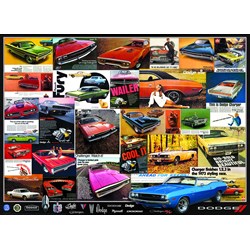 Eurographics (6000-0760) - "Dodge Advertising Collection" - 1000 pieces puzzle