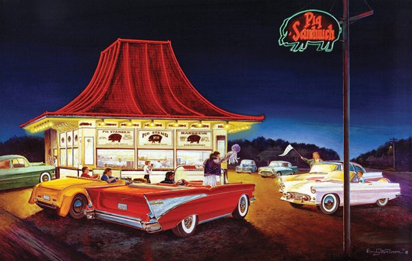 SunsOut (15719) - Randy Welborn: "After the Game" - 550 pieces puzzle