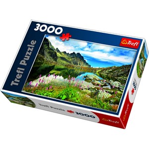Trefl (33031) - "Pond in Tatras Mountains, Slovakia" - 3000 pieces puzzle