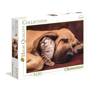 Clementoni (35020) - "Cuddles" - 500 pieces puzzle