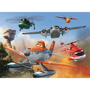Ravensburger (10537) - "Fighting the Fire" - 100 pieces puzzle