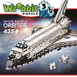 Wrebbit (W3D-1008) - "Space Shuttle, Orbiter" - 400 pieces puzzle