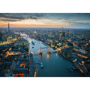 Piatnik (540943) - "London at Night" - 1000 pieces puzzle