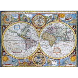 Eurographics (6000-2006) - "Antique World Map" - 1000 pieces puzzle
