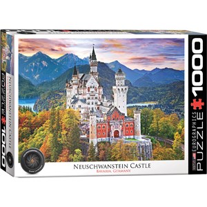Eurographics (6000-0946) - "Neuschwanstein Castle" - 1000 pieces puzzle