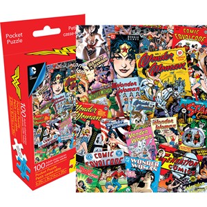 Aquarius (61108) - "DC Comics Wonder Woman (Mini)" - 100 pieces puzzle