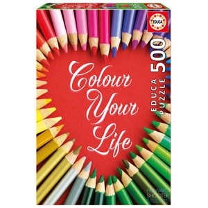 Educa (17081) - "Colour Your Life" - 500 pieces puzzle
