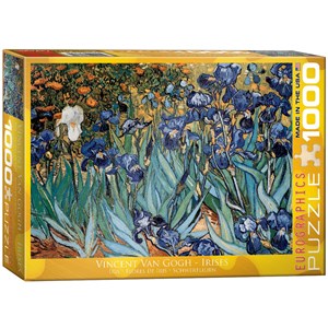 Eurographics (6000-4364) - Vincent van Gogh: "Irises" - 1000 pieces puzzle