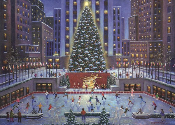 Ravensburger (19563) - New York Christmas - 1000 pieces puzzle
