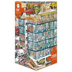 Heye (25784) - Jean-Jacques Loup: "Emergency Room" - 2000 pieces puzzle
