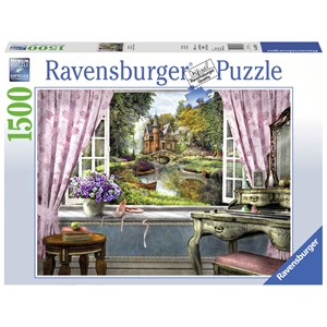 Ravensburger (16353) - "Bedroom View" - 1500 pieces puzzle