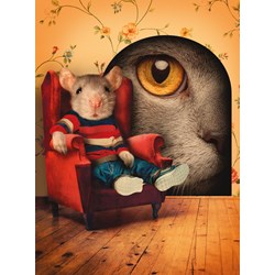 Clementoni (35015) - "Through the Keyhole" - 500 pieces puzzle