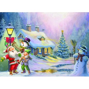 Eurographics (6500-0354) - "Home for Christmas" - 500 pieces puzzle