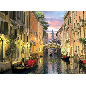 Anatolian (4904) - Dominic Davison: "Venice at Dusk" - 3000 pieces puzzle