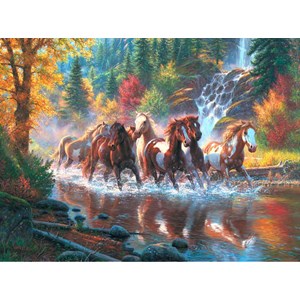 SunsOut (52916) - Mark Keathley: "Born to Run" - 1000 pieces puzzle