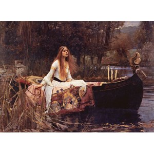 Eurographics (6000-1133) - John William Waterhouse: "The Lady of Shalott" - 1000 pieces puzzle
