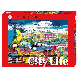 Heye (29741) - Kitty McCall: "I love Paris!" - 1000 pieces puzzle