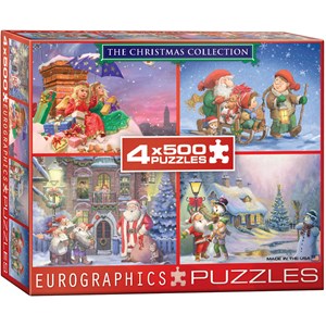 Eurographics (8904-0552) - "The Christmas Collection" - 500 pieces puzzle