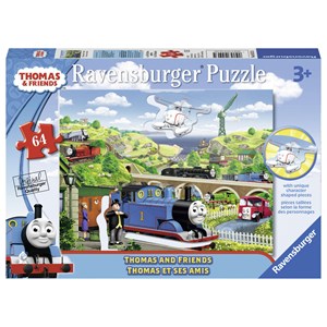 Ravensburger (05513) - "Thomas and Friends" - 64 pieces puzzle