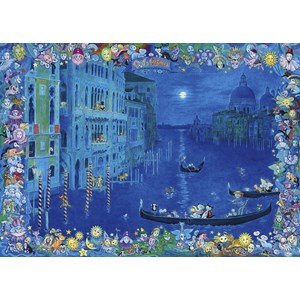 Heye (29695) - "Cats in Venice" - 1000 pieces puzzle