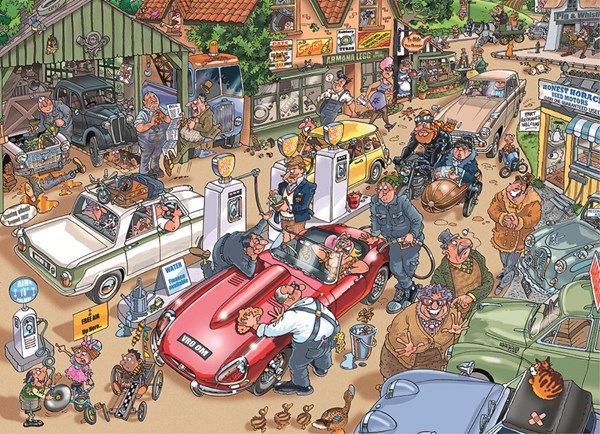 Jumbo (19141) - James Alexander: "Wasgij Destiny 17: Paying the Price" - 1000 pieces puzzle