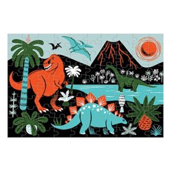 Chronicle Books / Galison (9780735345720) - "Dinosaurs" - 100 pieces puzzle