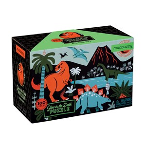 Chronicle Books / Galison (9780735345720) - "Dinosaurs" - 100 pieces puzzle