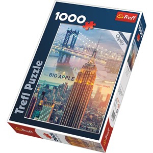 Trefl (103939) - "New York at Dawn" - 1000 pieces puzzle