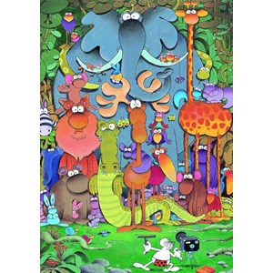 Heye (29284) - Guillermo Mordillo: "Photo" - 1000 pieces puzzle