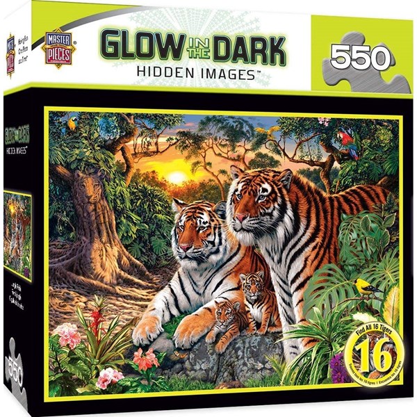 MasterPieces (31744) - Steve Read: "Jungle Pride" - 550 pieces puzzle