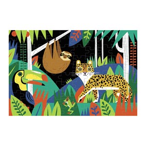 Chronicle Books / Galison (9780735347465) - "Rainforest" - 100 pieces puzzle