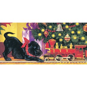 SunsOut (47322) - "Puppy Standoff" - 1000 pieces puzzle