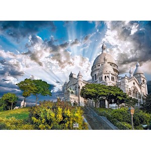 Clementoni (39383) - "Montmartre, Paris, France" - 1000 pieces puzzle