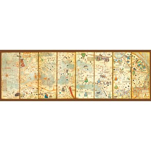 Educa (16355) - "Mappa Mundi 1375" - 3000 pieces puzzle