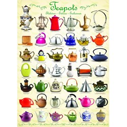 Eurographics (6000-0599) - "Teapots" - 1000 pieces puzzle