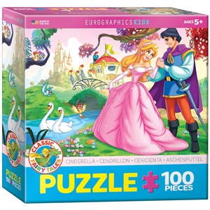 Eurographics (6100-0730) - "Cinderella" - 100 pieces puzzle