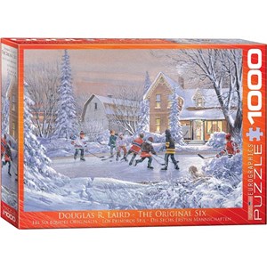 Eurographics (6000-0612) - Douglas Laird: "The Original Six" - 1000 pieces puzzle